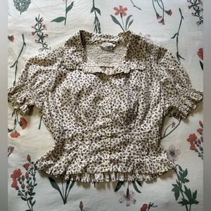 AE Floral Print Blouse